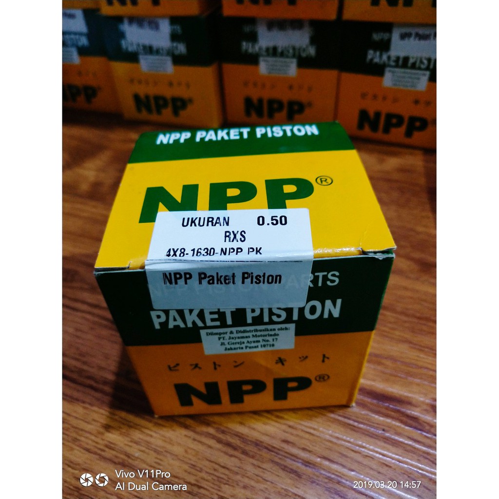 Piston set kit RXS RX-S RX Spesial NPP NPR ukuran os STD-100