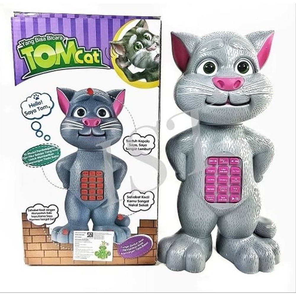  Mainan  Anak Edukasi Permainan Boneka Kucing  Tom Tomcat Tom 