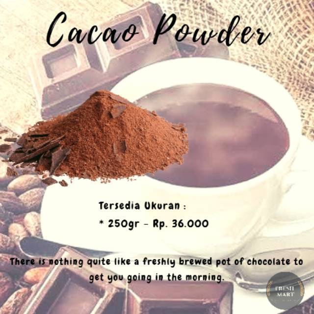 

Cacao powder 250gr
