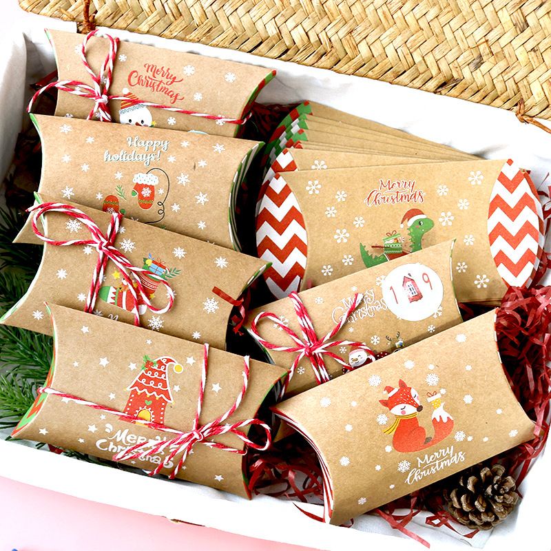 PAPER BOX CHRISTMAS DAN NATAL -  OVAL