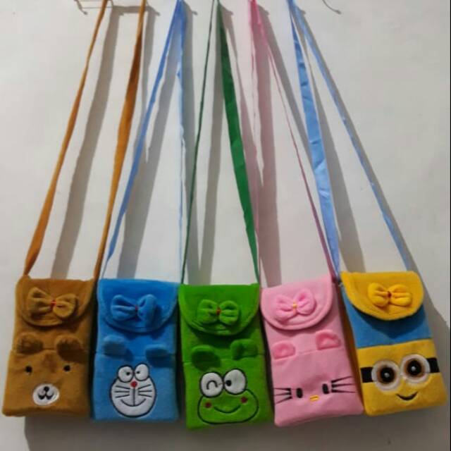 TAS SLEMPANG ANAK KARAKTER LUCU