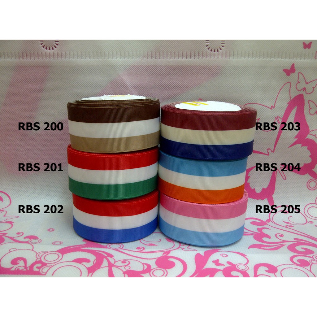 

[10 YARD] PITA GROSGRAIN MOTIF SALE RBS 200,201,202,203,204,205