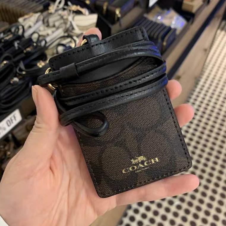 

Satu-satunya COACH lanyard/ Kartu kerja/pemegang kartu id /DIY klasik /original/name tag holder/SIX color .,,.,.,