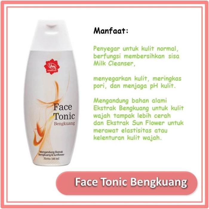 Viva Face Tonic Bengkuang 100ml &amp; 200ml