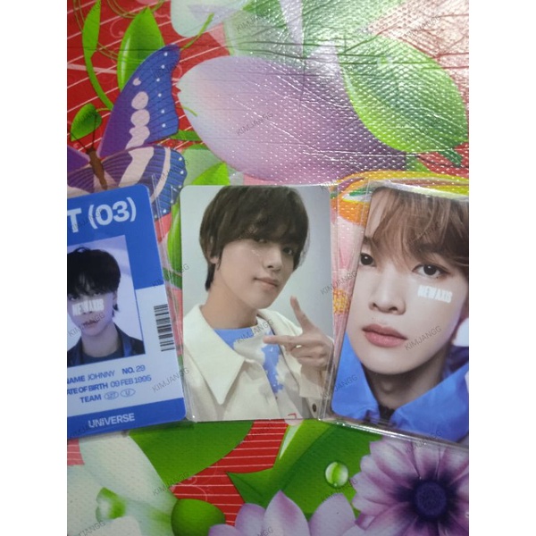 PC HAECHAN BENE SMSTORE GLITCH MODE, PC KONSEP UNIVERSE SUNGCHAN, PC ID CARD JOHNNY