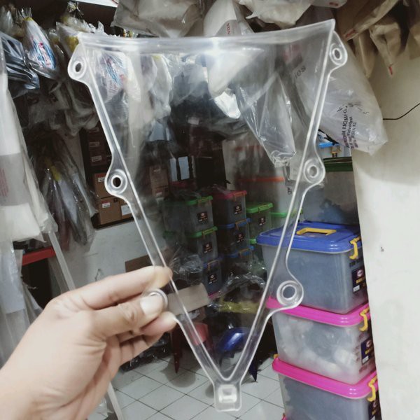 onderdil visor windshield cbr 150 lokal K45A standar andalan