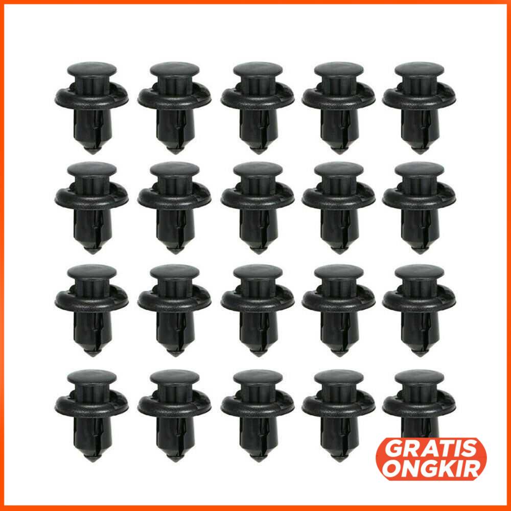 Baut Rivet Mobil Universal Car Push Pin Fasteners 190PCS - RV031