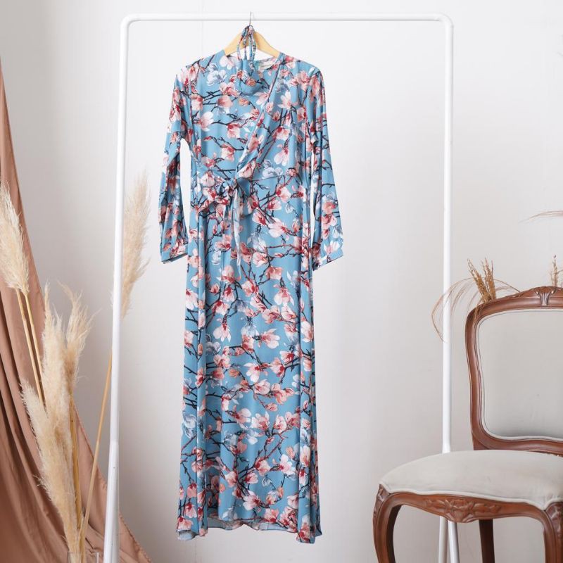 FLORA DRESS SKY BLUE