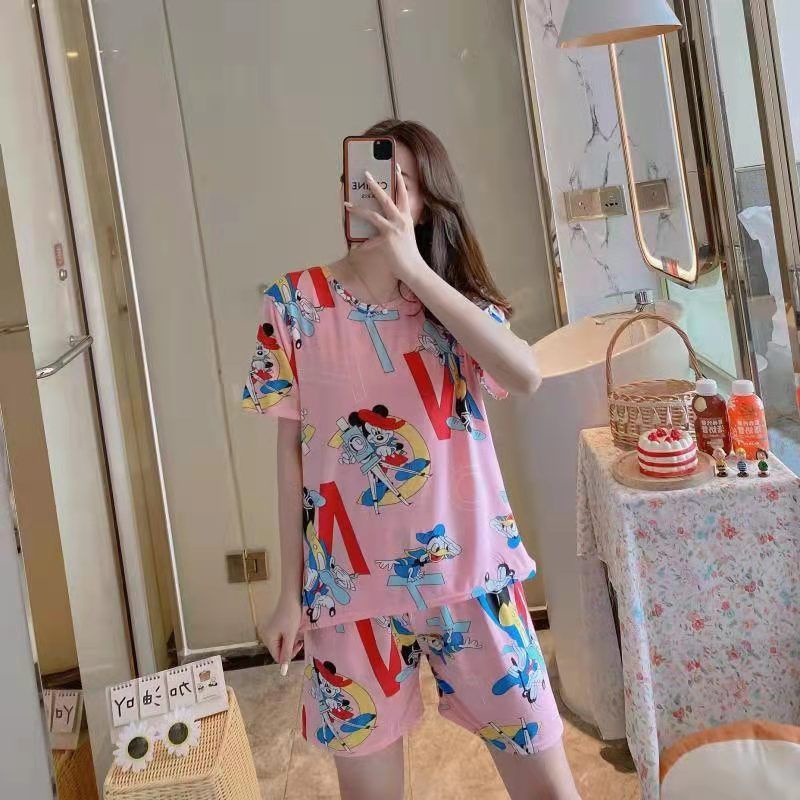 NEW SET PIYAMA IMPORT / SLEEPWEAR / BAJU TIDUR MURAH-Set Mickey donal