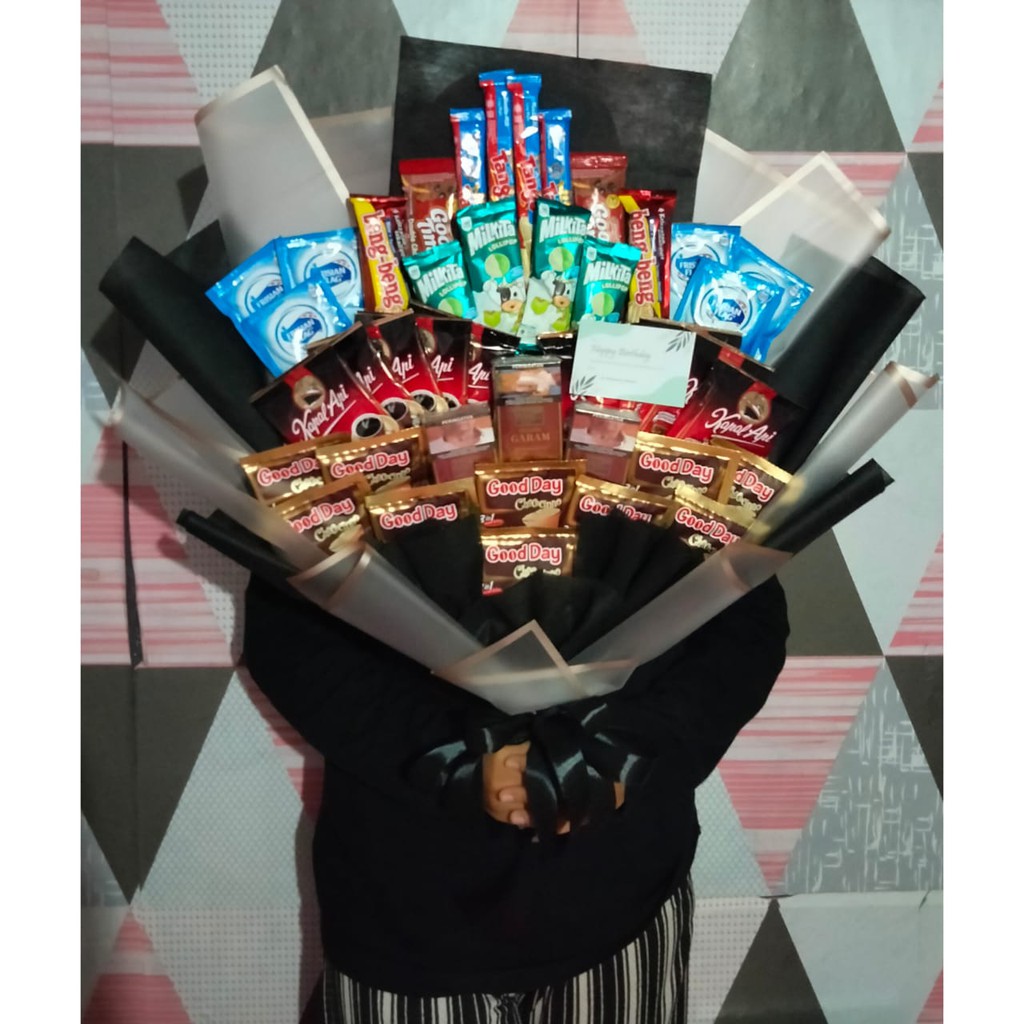 

Buket Snack Jumbo (wajib membeli dus packing besar)