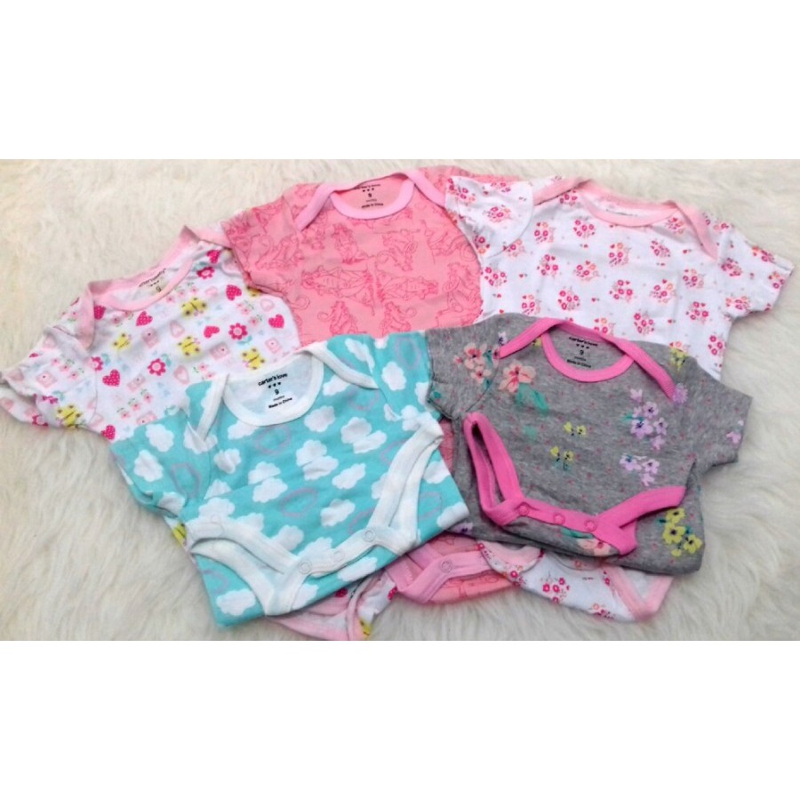 Jumper Pendek Bayi Lovelle Cart's NEW 3-12m Bodysuits GIRL