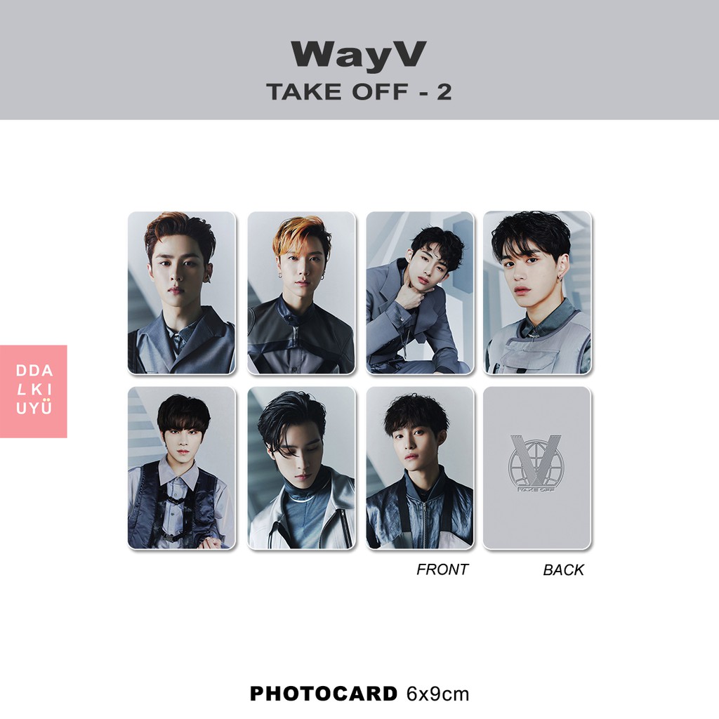 WayV - photocard [TAKE OFF] Ver. 2