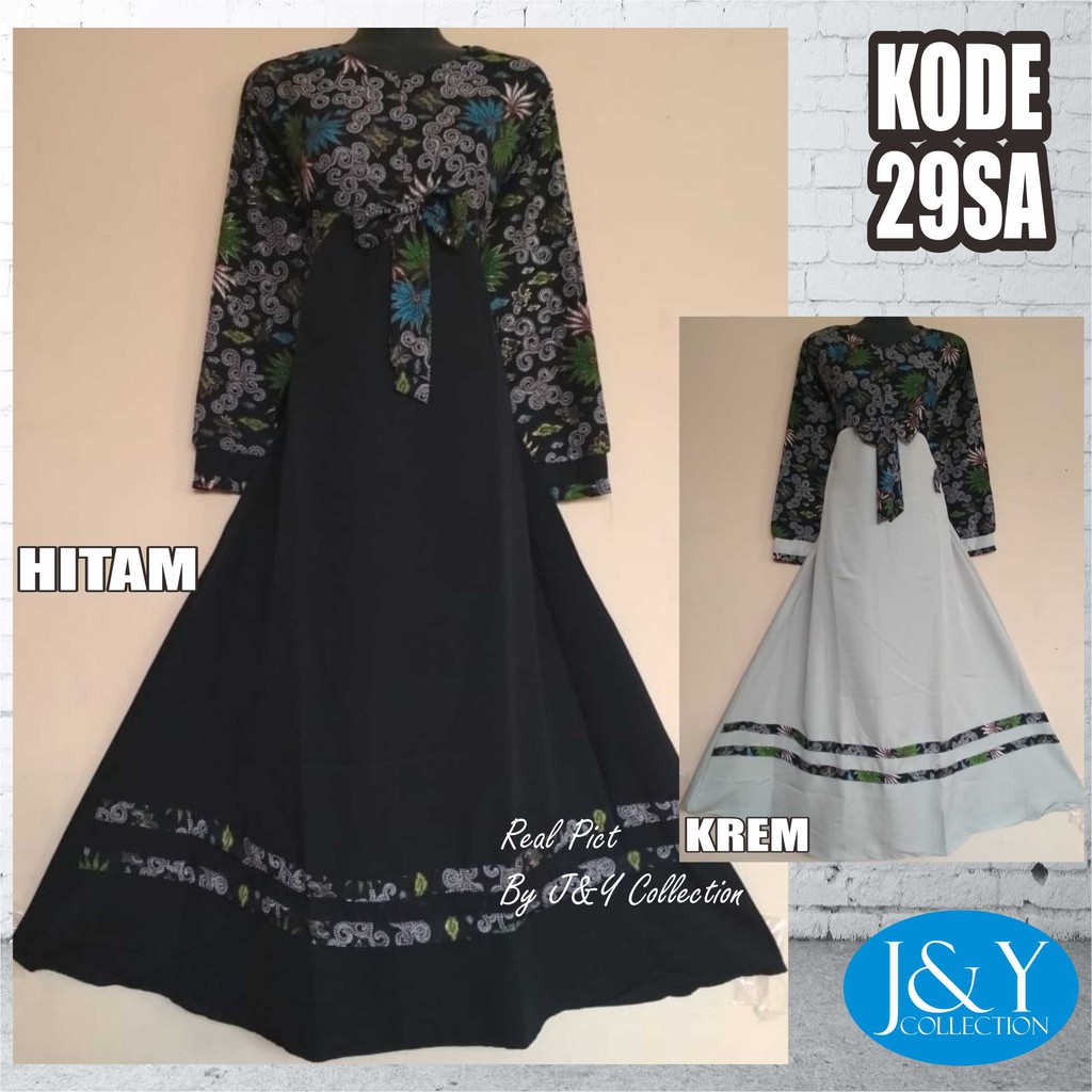 Baju Muslim Balotelli / Gamis / Dress / Gamis Syar'i / Kode 29S