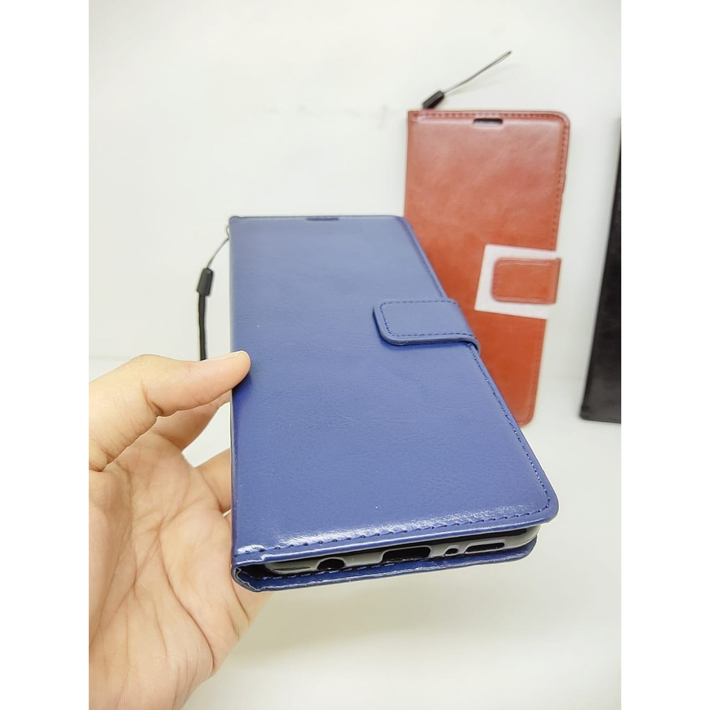 FlipWallet BlueMoon Samsung A21s A217F 6.5 inch Flip Cover Leather Sarung HP Kulit