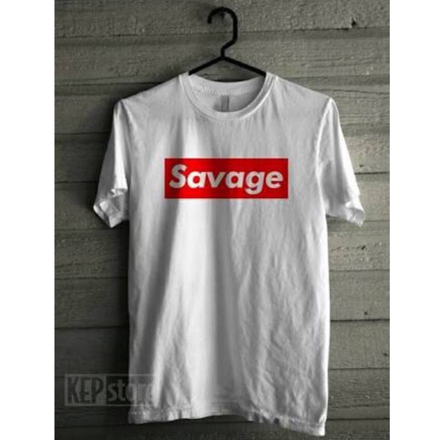 Kaos T-Shirt Savage Cotton Combed 30s