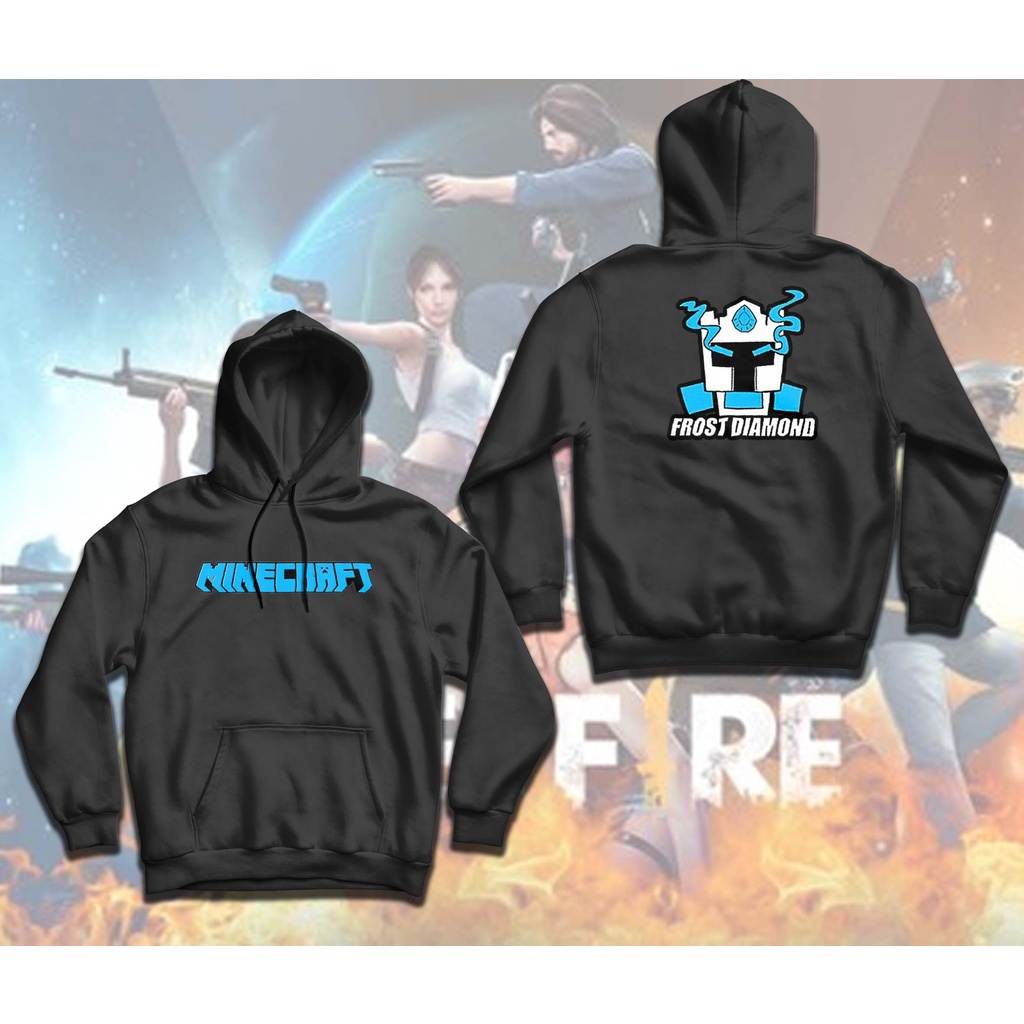 Jaket Frost Diamond Anak Hoodie Anak Minecraft Frost Diamond Sweater Anak