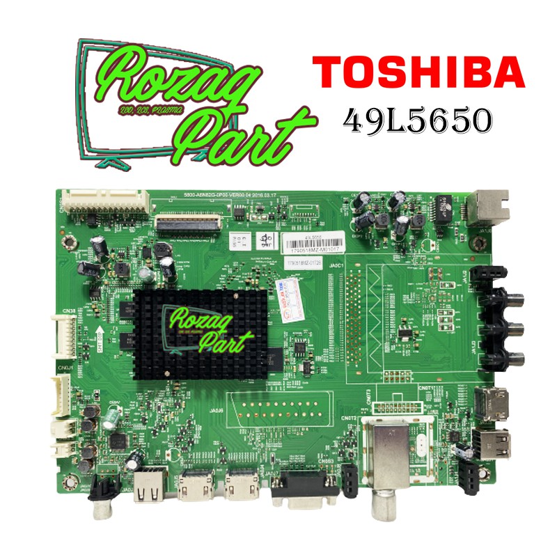 Mesin Mainboard Empeg Modul TV Toshiba Type  49L5650VJ 49L 5650 VJ