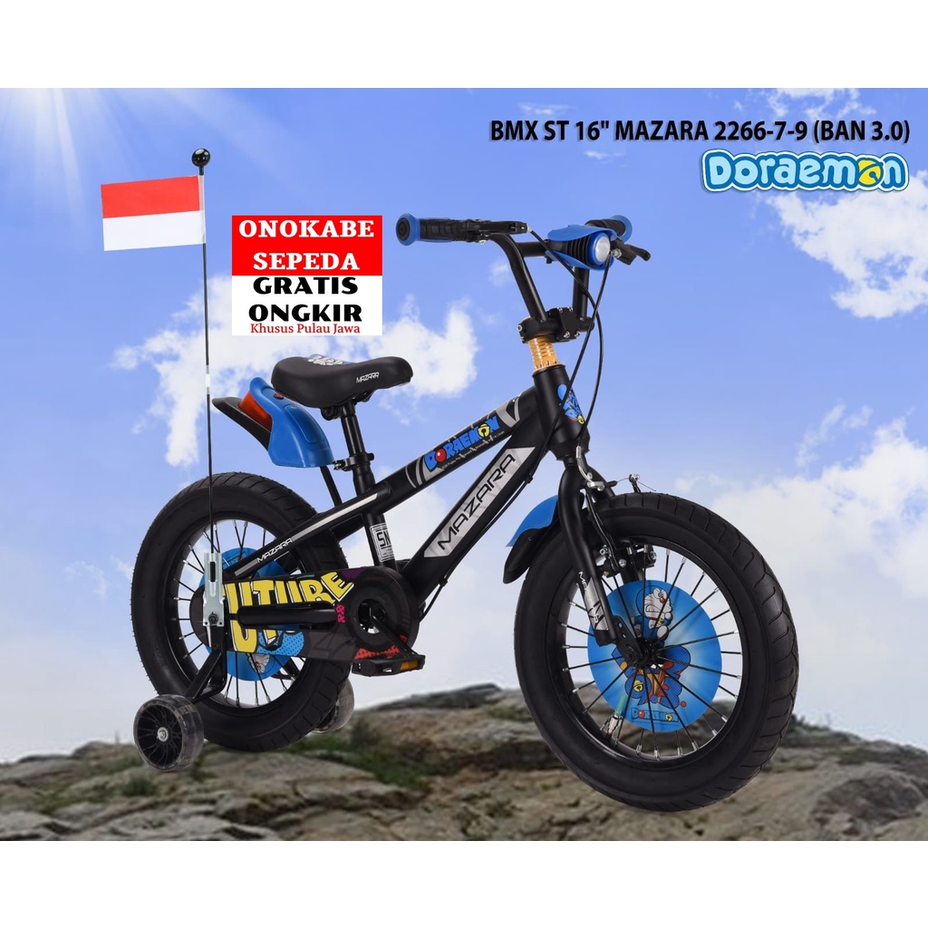 BMX 16 MAZARA MZ-2266-7-9 BAN 3.0 DORAEMON
