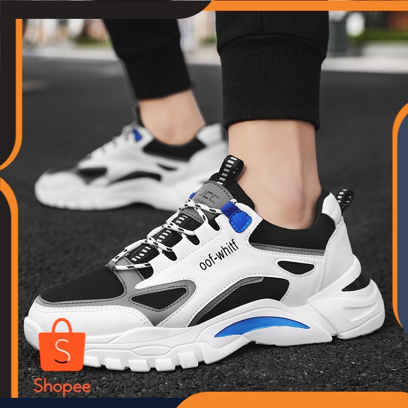 Sports Shoes Men's Autumn New 2022 Low-Top Casual Men's Shoes Heightened Daddy Shoes Men's Breathabl