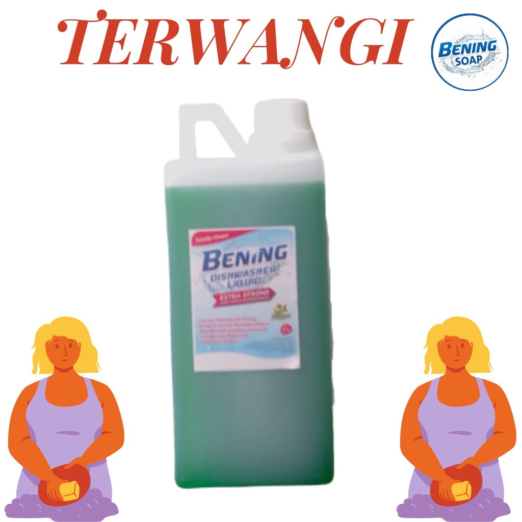 Toko Cairan Sabun Cuci Piring, Membersihkan, 1 Liter Di Kota Bandung Terwangi