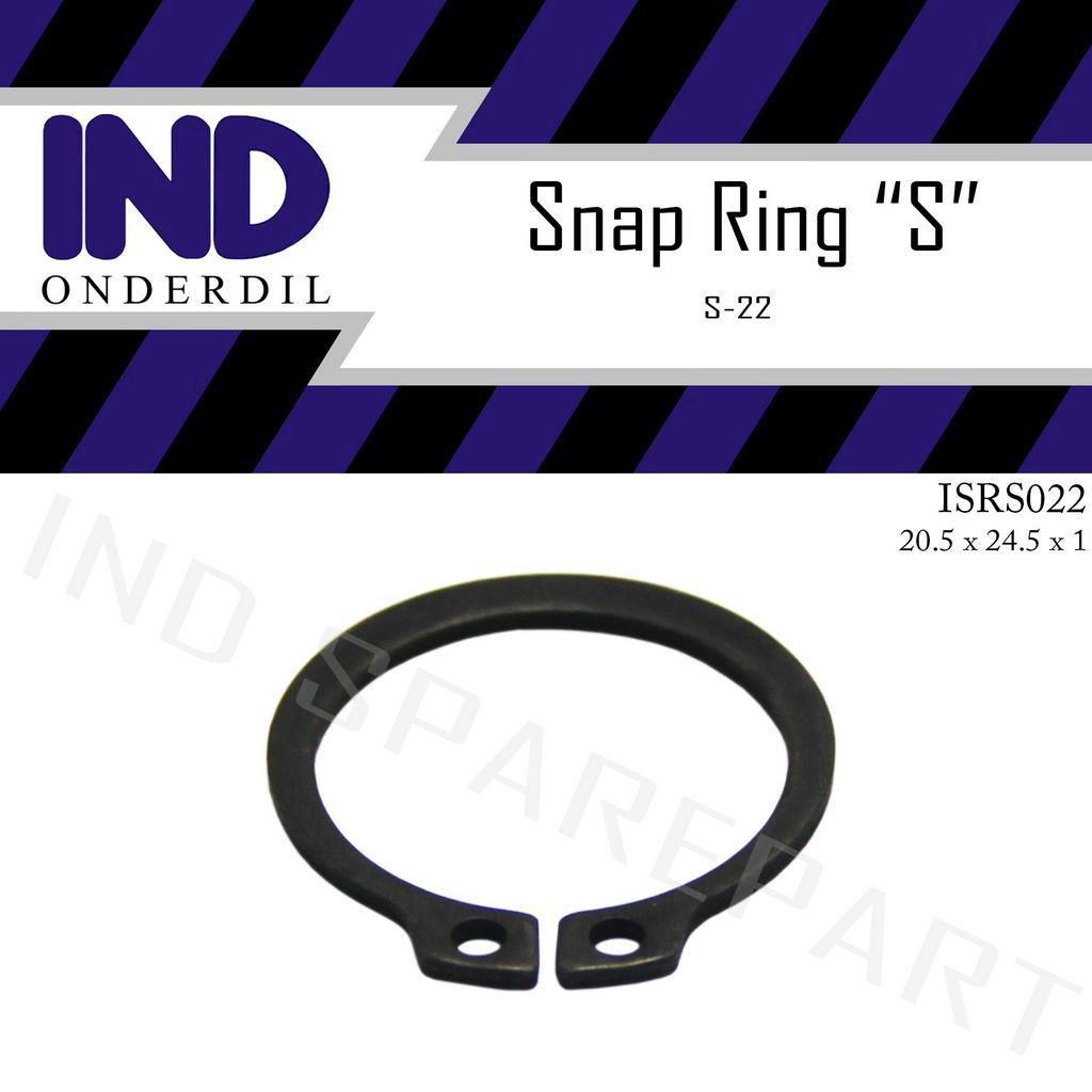 Snap Ring-Eksternal-External Retaining Circlip-Cir-Clip S-22 S 22 S22