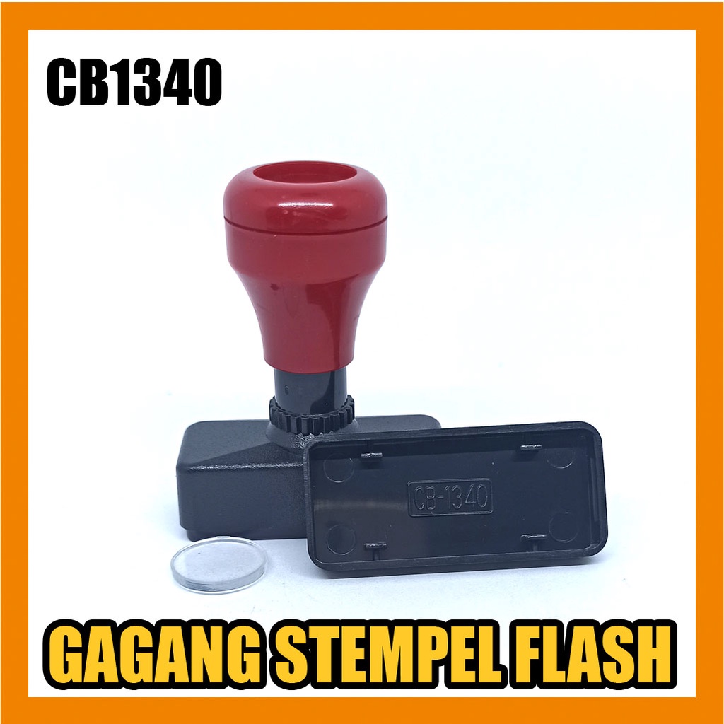 

Gagang Stempel Flash Ukuran 13x40 mm