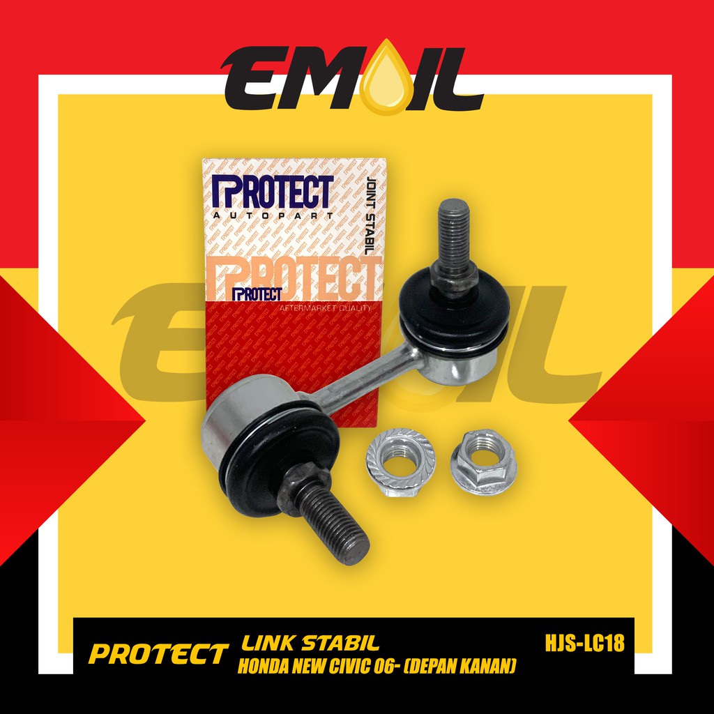 Link stabil Honda New Civic Depan Kanan HJS-LC18 Protect 1Pc