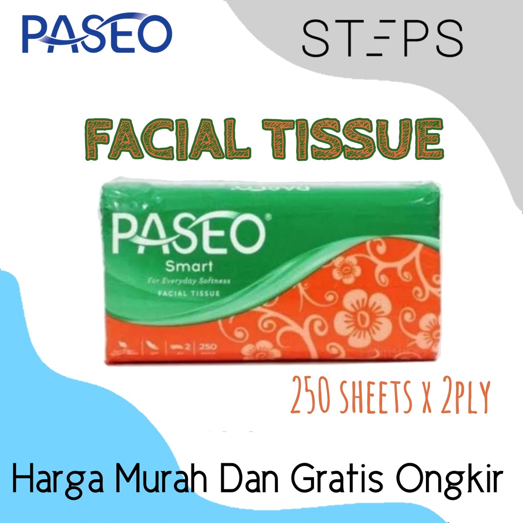 FACIAL TISSUE / TISU WAJAH 250'S PASEO