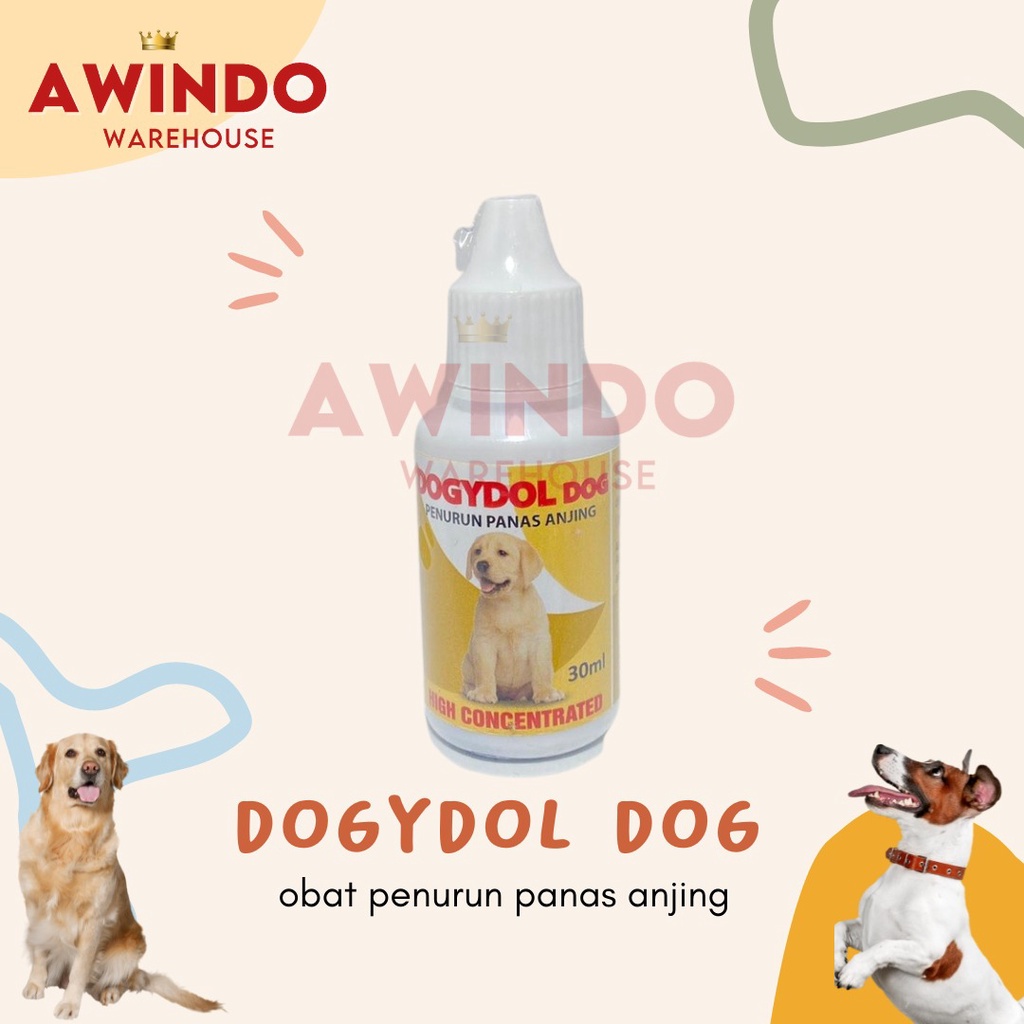 DOGYDOL ANJING - Obat Anjing Puppy Penurun Panas Demam ANJING