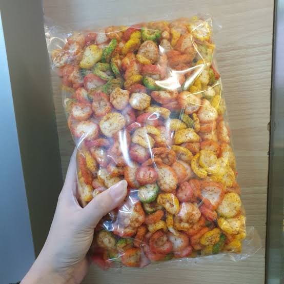 

kerupuk kancing, kerupuk seblak pedes 150 gr