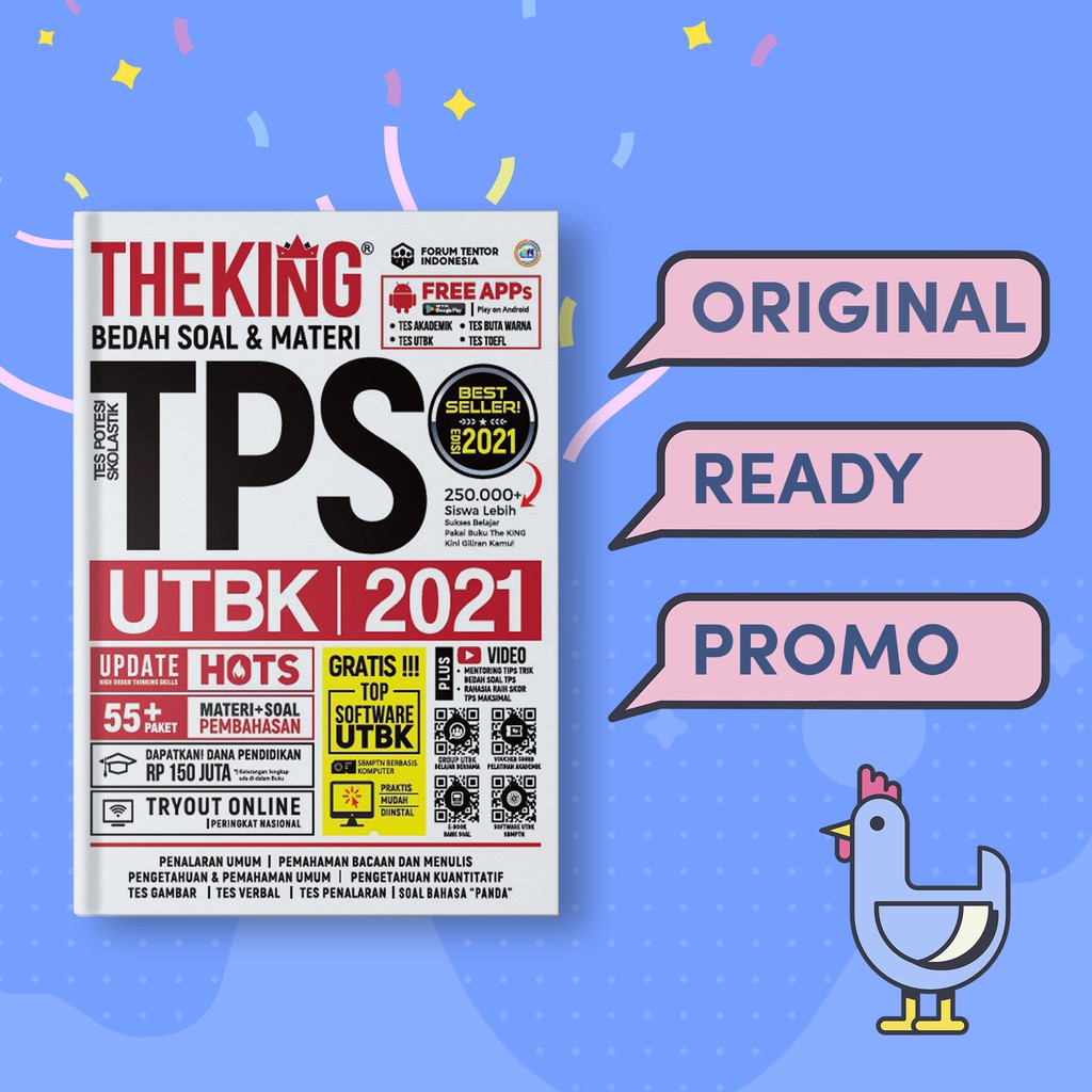 Terbaru TPS UTBK 2021 - THE KING BEDAH SOAL & MATERI TPS UTBK SBMPTN 2021