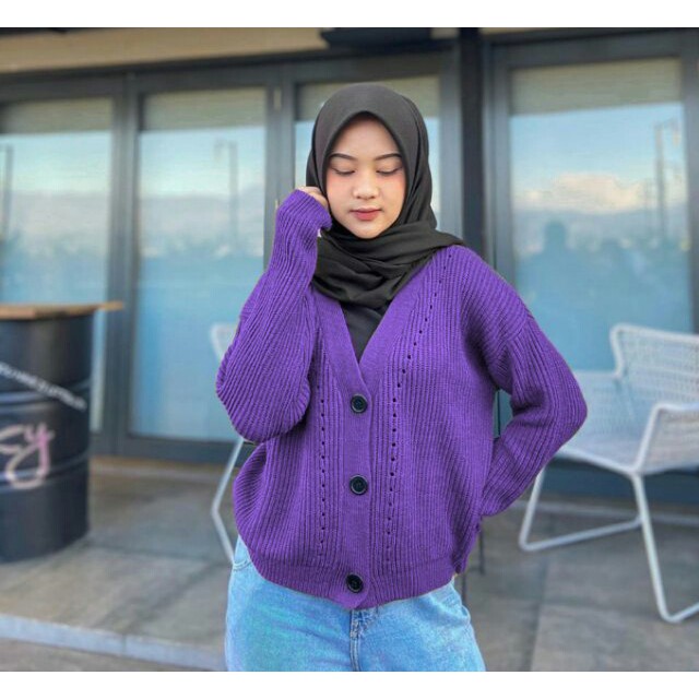 Cardi Uusloa - Cardigan Wanita Terbaru - Outwear Wanita