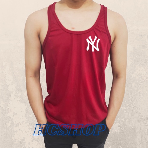 Singlet Pria Dewasa NY Singlet Dewasa Cowok Cewek Cotton Combed Kualitas Premium Adem