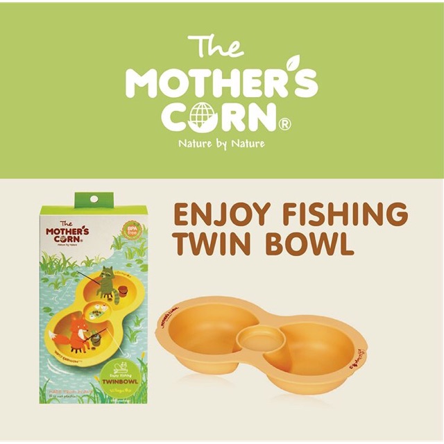 Mother’s corn enjoy fishing twin bowl