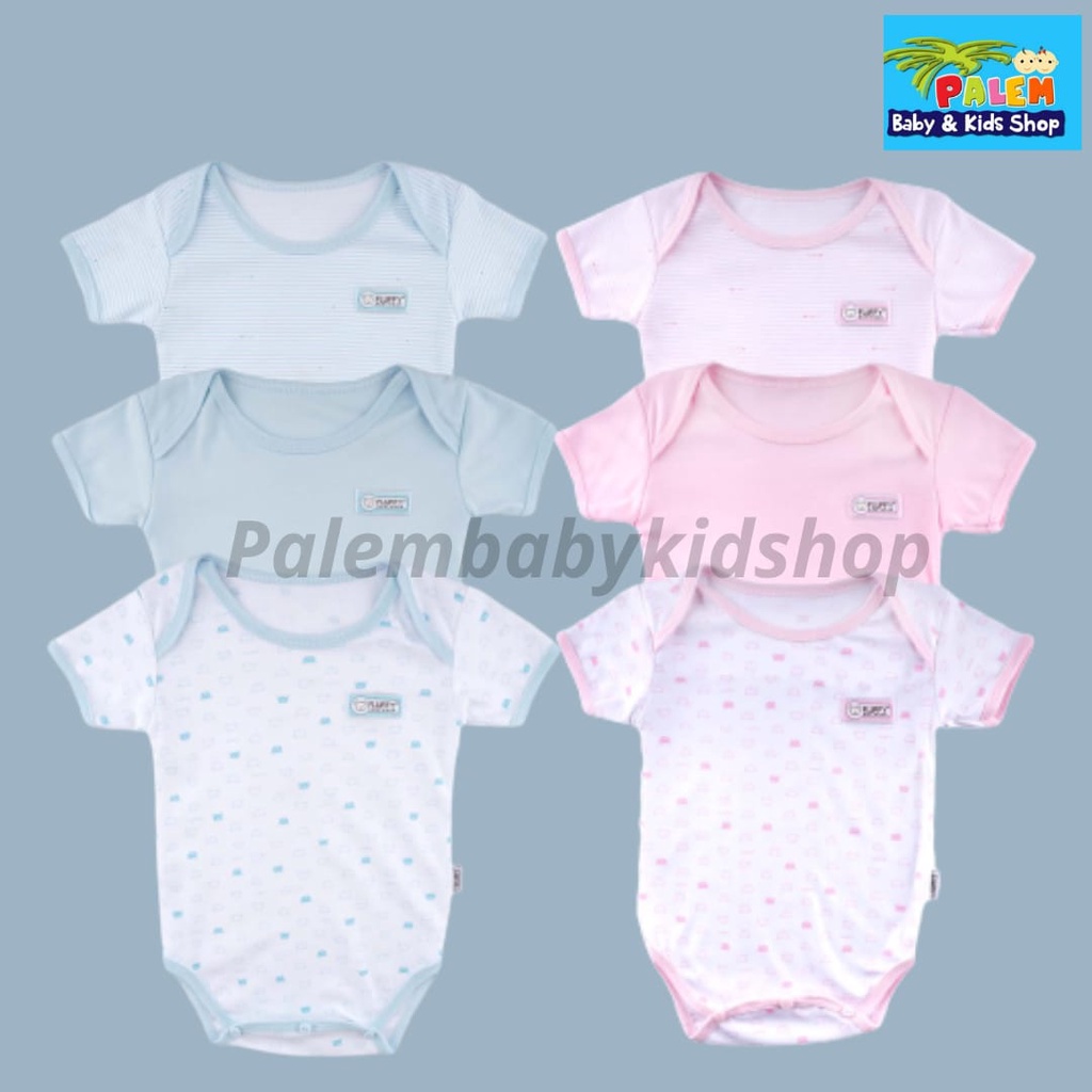 FLUFFY Jumper Pendek Bayi (Isi 3Pcs/4PCS) S/M/L