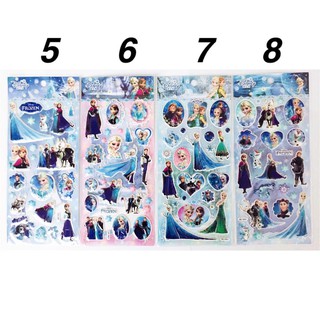  Stiker  Elsa Frozen  Disney Princess Sticker Import Shopee 