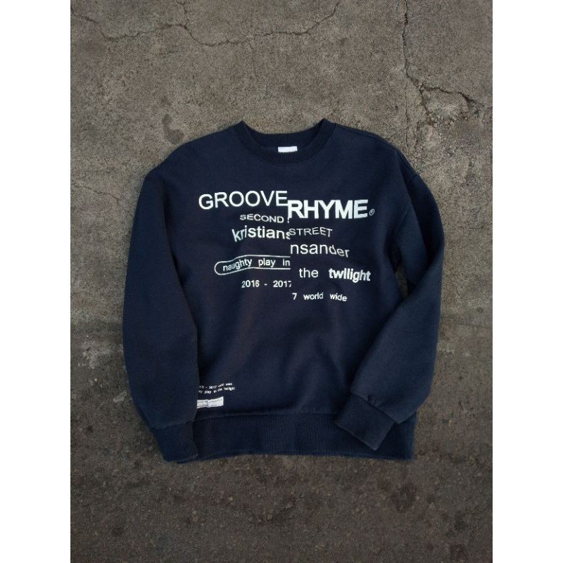 crewneck Groove Rhyme