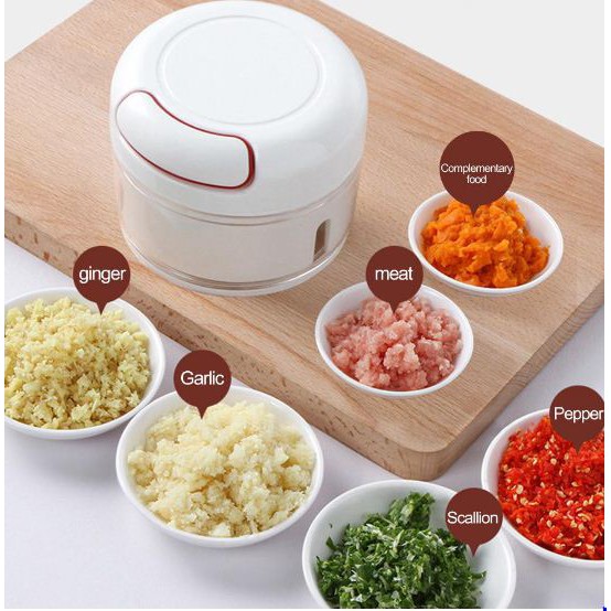 [ Cinicini ] Blender Tangan Mini Speedy Chopper Serbaguna Bestseller Putih Mini