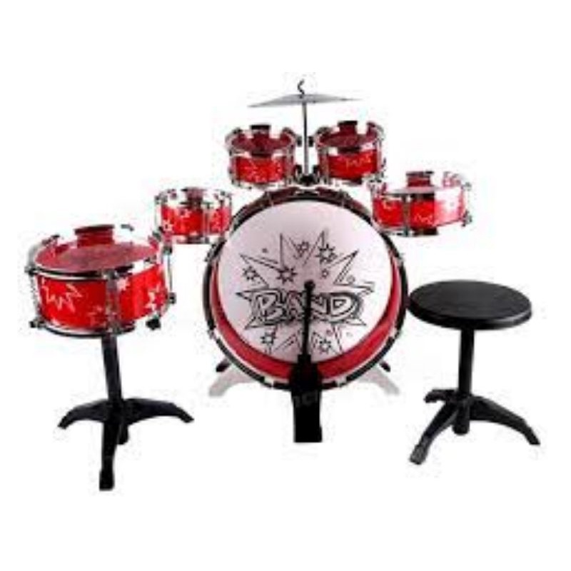 Mainan Drum Set Besar Lengkap