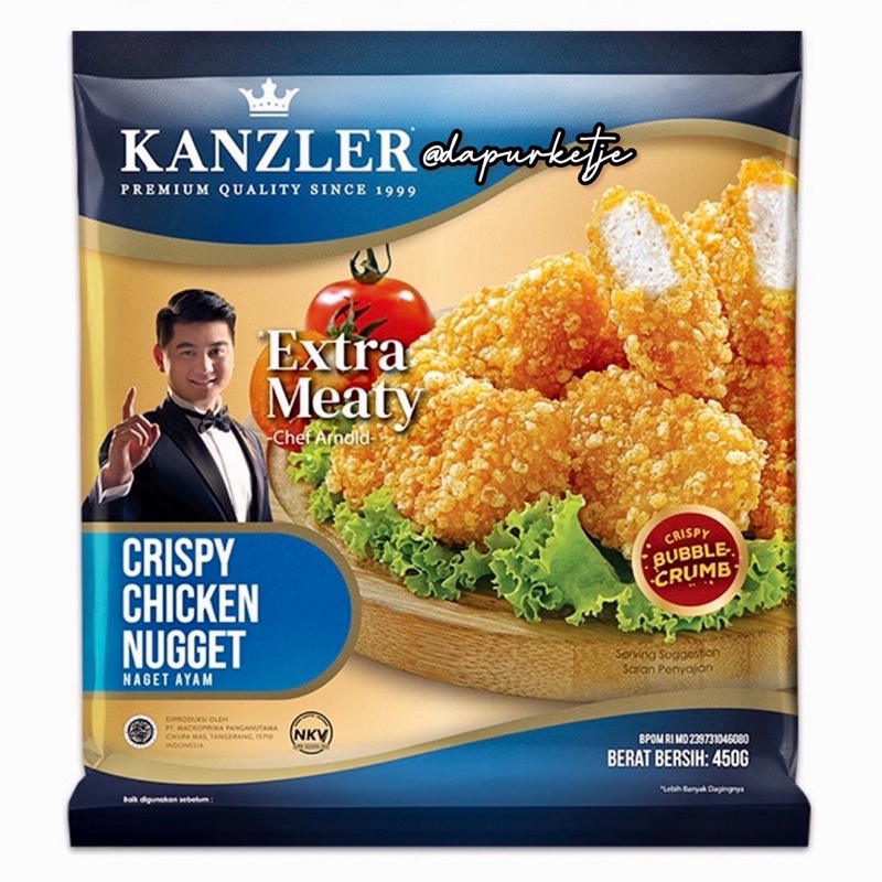 

KANZLER CRISPY CHICKEN NUGGET 450GR