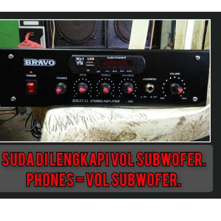 [MMNO05499] Power Amplifier Rakitan 5 A Amper Subwofer Bluetoth Karaoke