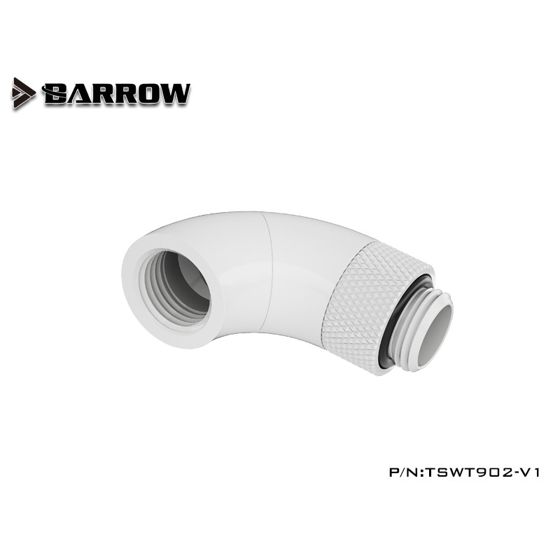 BARROW TSWT902-V1 90 Snake 2-way Rotary Adapter White