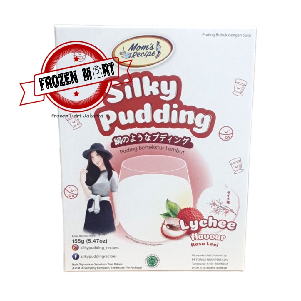 SILKY PUDING Rasa Leci / Soft Puding / Pudot / Puyo 155 Gr