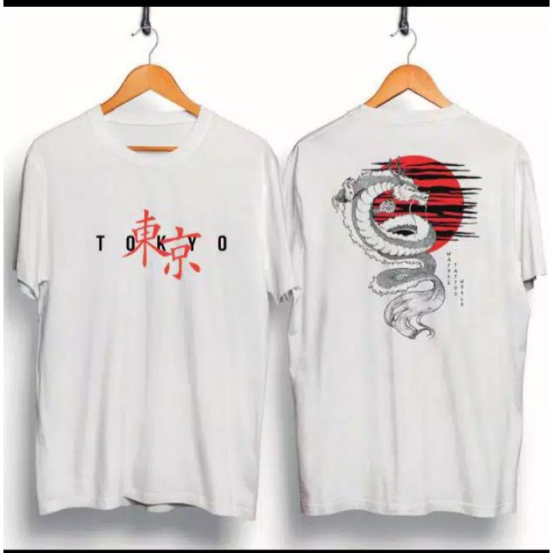 kaos distro naga jepang