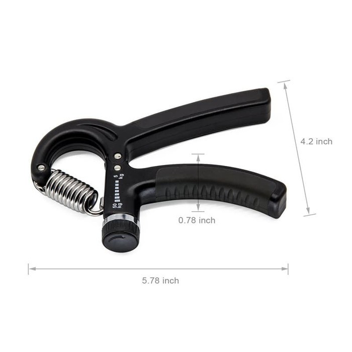 Hand Grip Olahraga Tangan Handgrip adjustable alat olah raga 5 - 60Kg-3