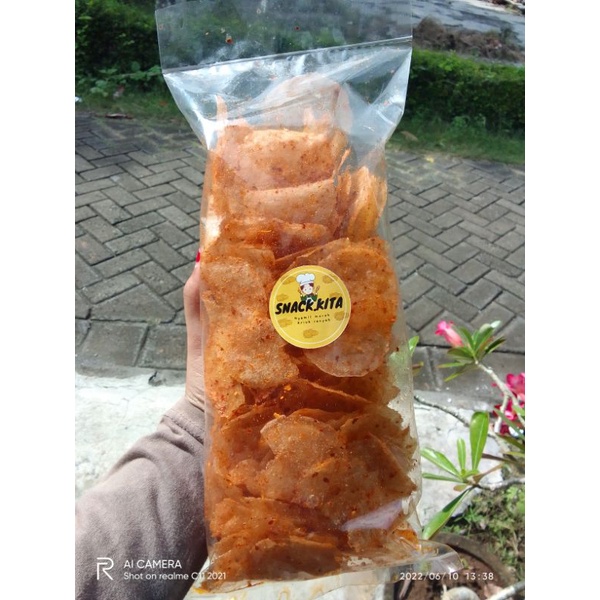 

KERIPIK KACA(KRIPCA PEDAS) KEMASAN 250GR