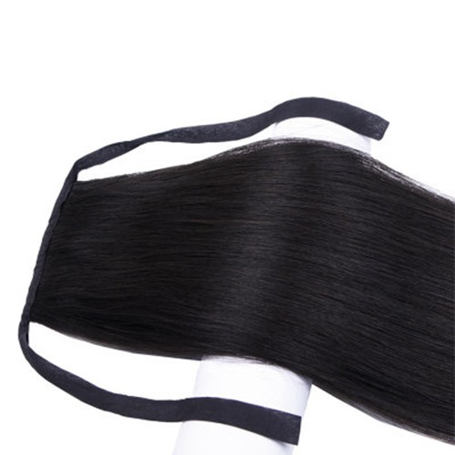 Hair Klip Wanita Ponytail Panjang Lurus Korean Version Hair Extension Rambut Palsu Import