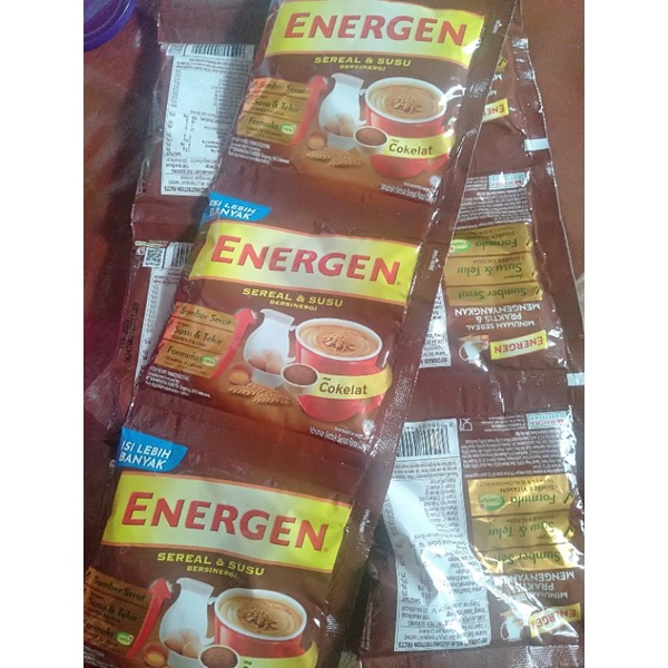 

#promo Energen Sereal Susu All Variant 10s/renceng