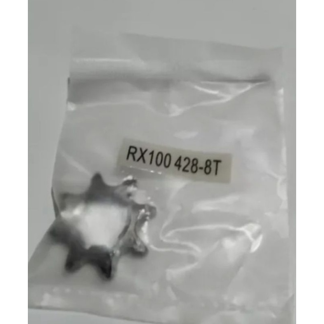 GEAR GIR DEPAN JUPITER Z 8T GIR DEPAN YAMAHA RX JUPITER VEGA CRYPTON F1 F1ZR 8T