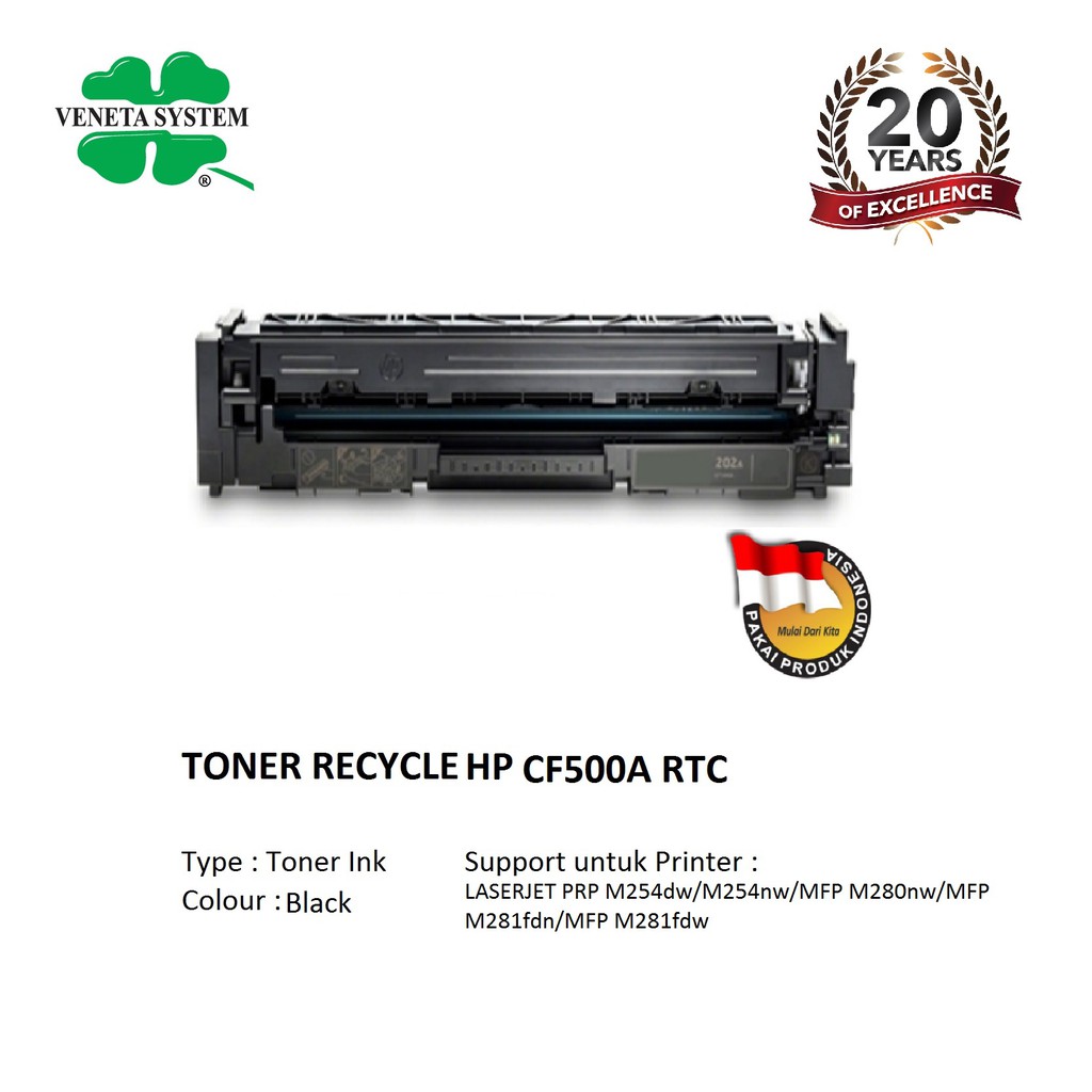 Toner Cartridge CF500A CF501A CF502A CF503A (202A) Series - RTC